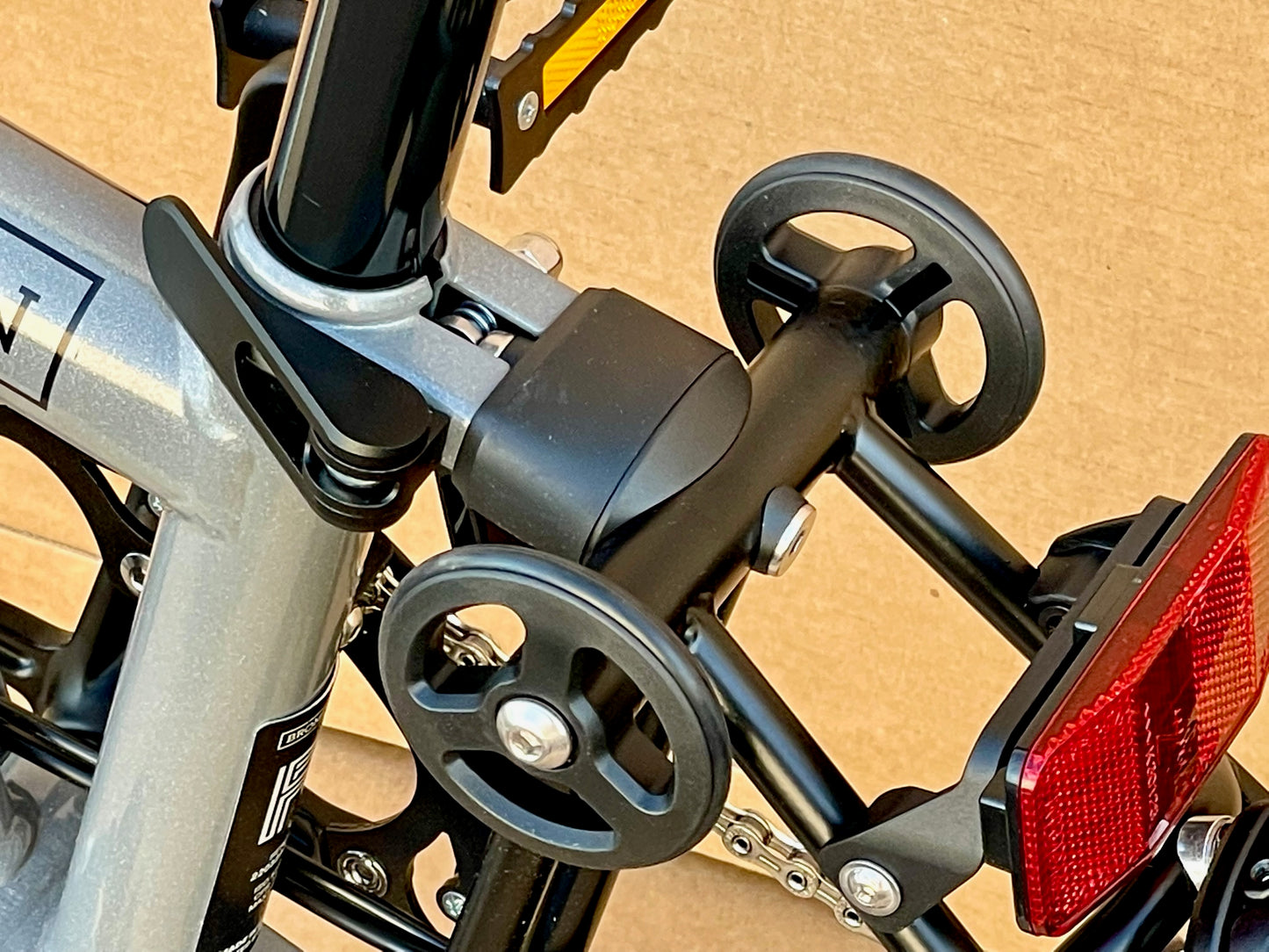 2022 Brompton Superlight P-Line Urban High-HB Metallic Grey (H4L)