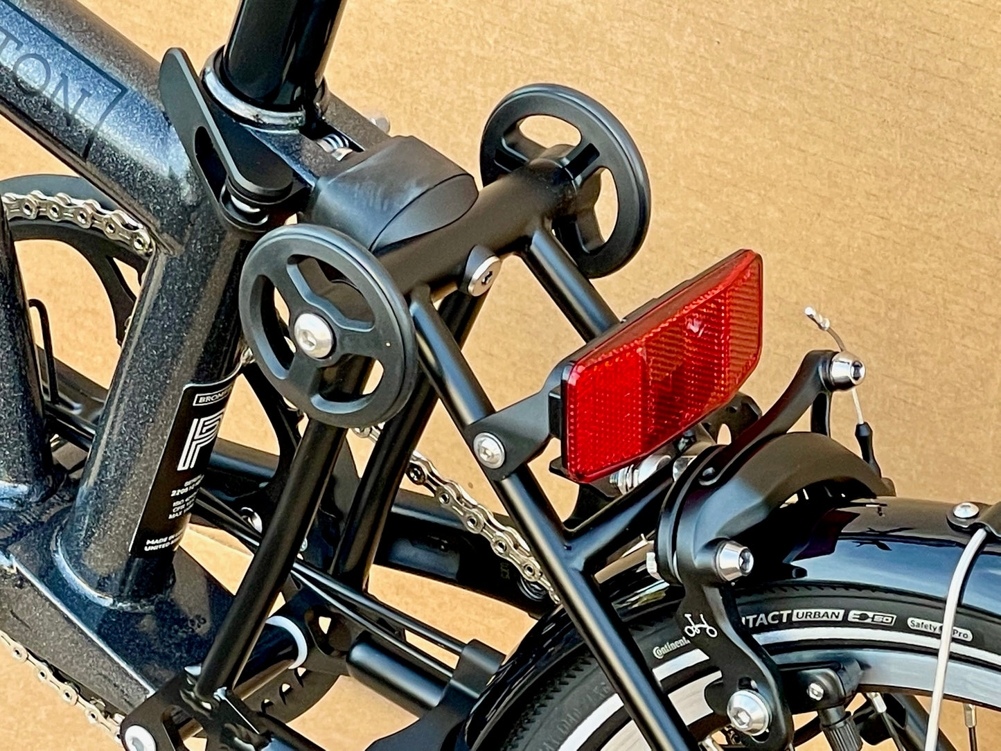 2022 Brompton Superlight P-Line Urban High-HB Metallic Black (H4L)