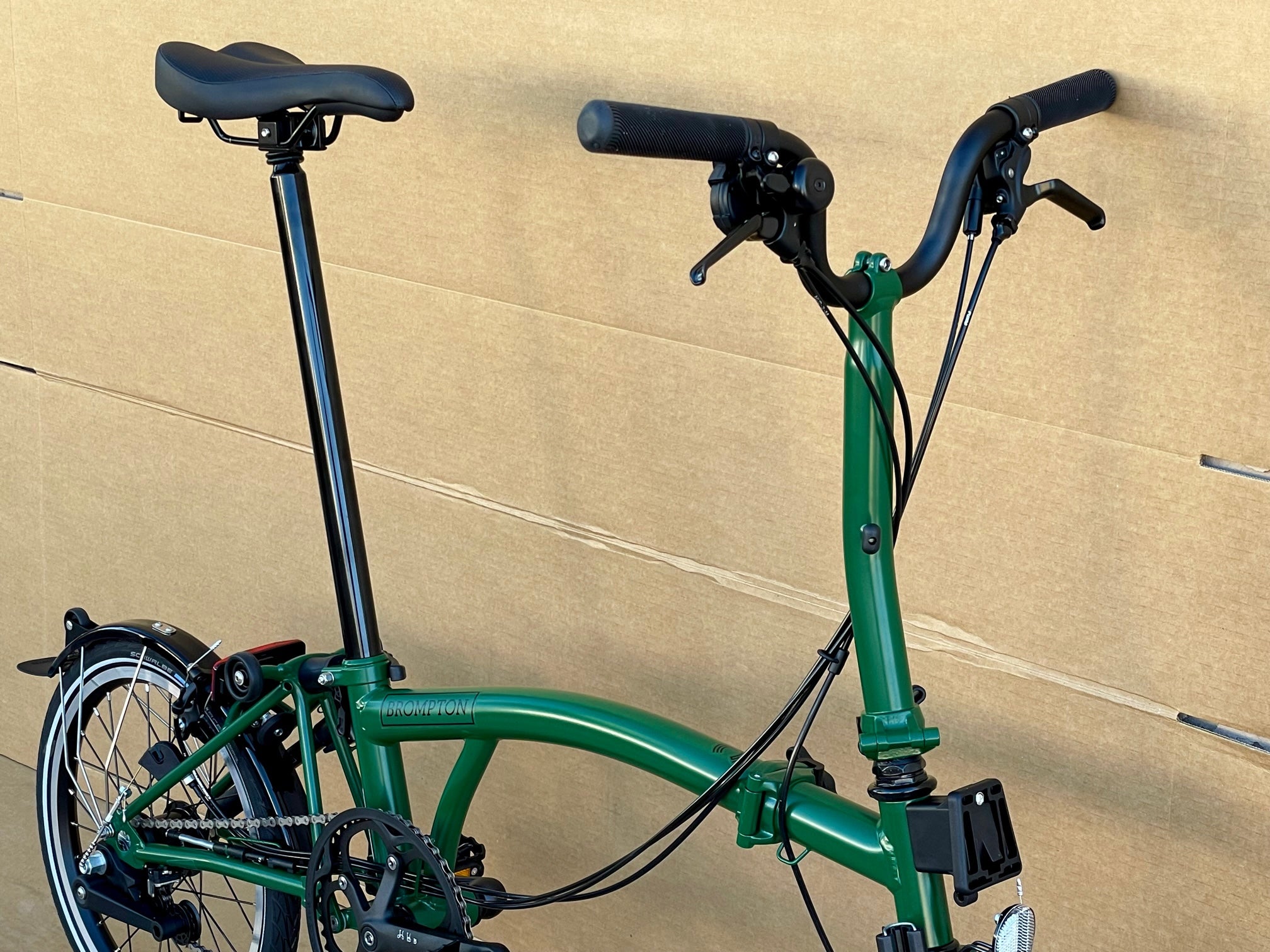 2024 Brompton C-Line Explore Mid-HB Racing Green (M6L)