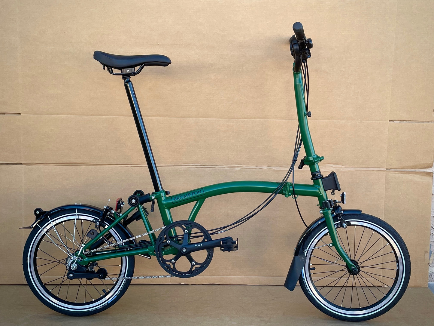 2023 Brompton C-Line Explore High-HB Racing Green (H6L)