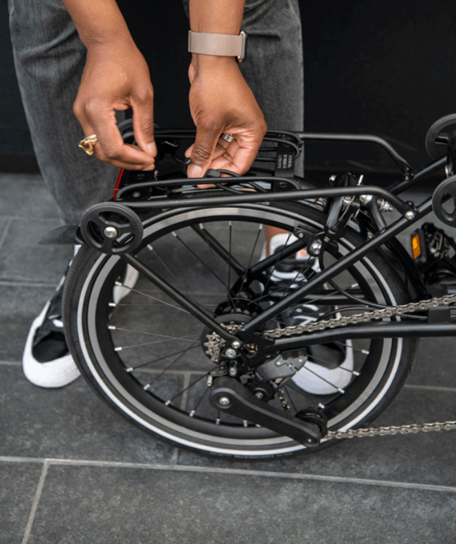 Brompton strap outlet